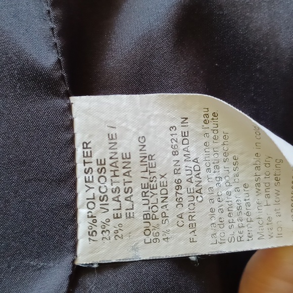 Tristan Pinstripe A Line Flare Hem Skirt- Sz. 8 - Picture 3 of 8